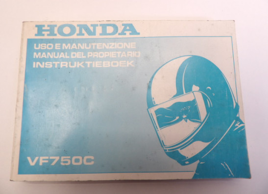 Instructieboekje Honda VF 750 C Magna