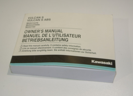 Instructieboekje Kawasaki 650 Vulcan S