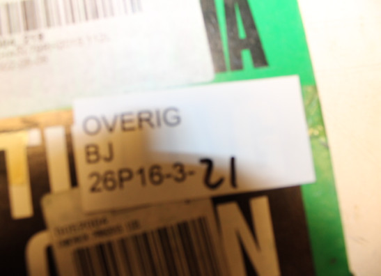 Distriebuttieketting Overig Onbekend Unknown