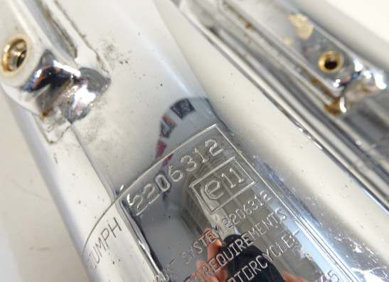 Uitlaat Triumph scrambler 900