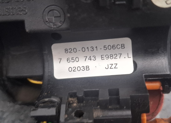 Handlebar switch assy left BMW R 1150 RT   R 850 RT