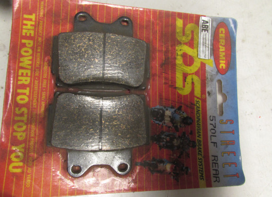 Bremsbeläge hinten Yamaha FZ 750