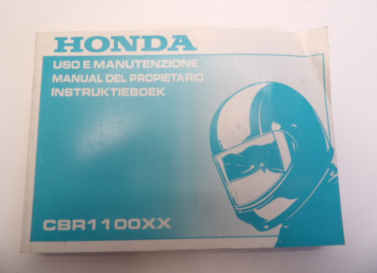 Fahrerhandbuch Honda CBR 1100 XX