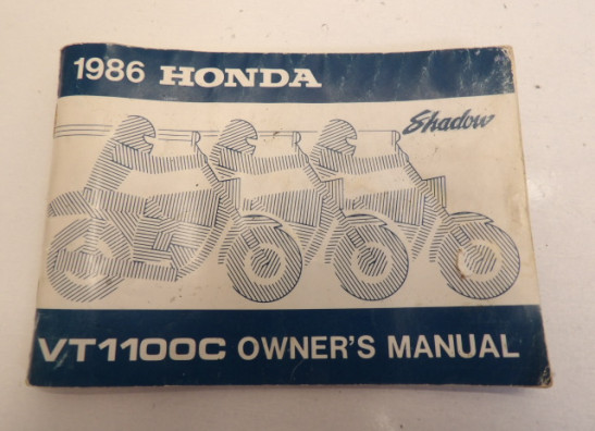 Instructieboekje Honda VT 1100