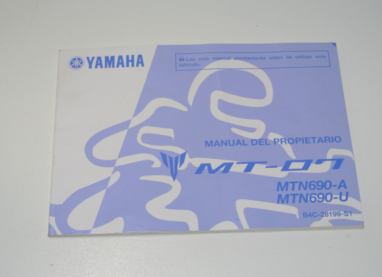 Manuel Yamaha MT 07