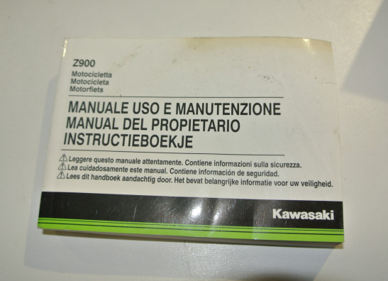 Instructieboekje Kawasaki Z 900