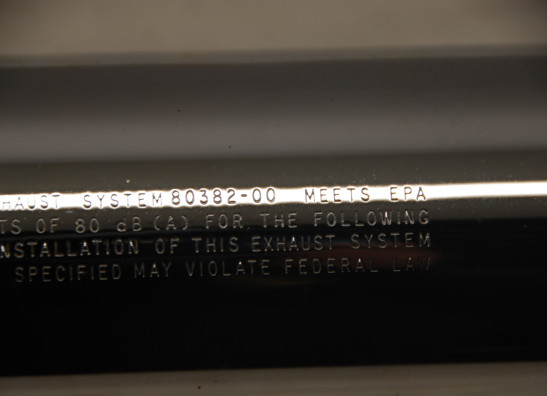 Uitlaat Harley Davidson Softtail