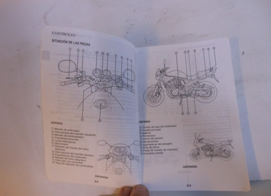 Manuel Suzuki GSF 650 Bandit