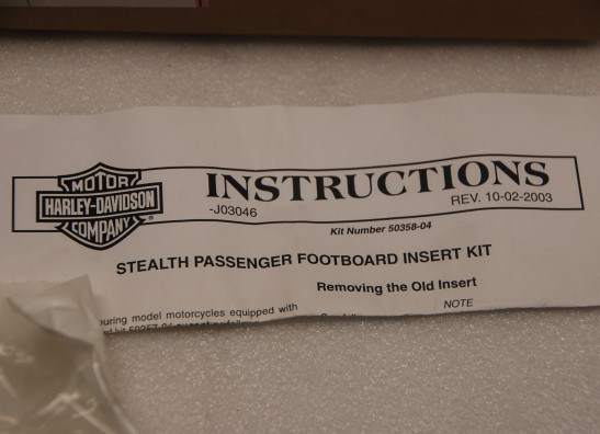 Duo footrest set Harley Davidson Dyna