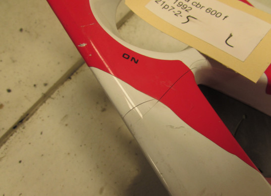 Linker achterkant Honda CBR 600 F