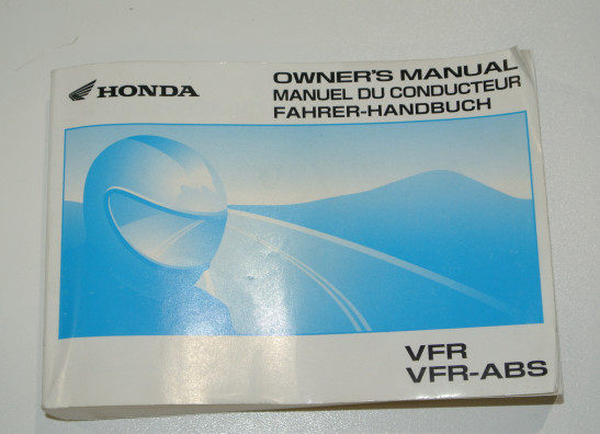 Instructieboekje Honda VFR 800 I