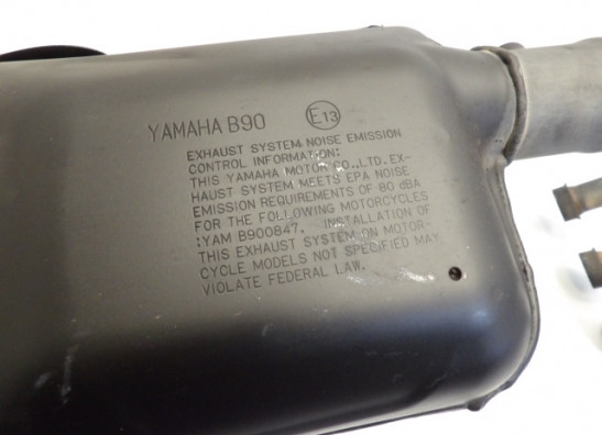 Uitlaat Yamaha XSR 900