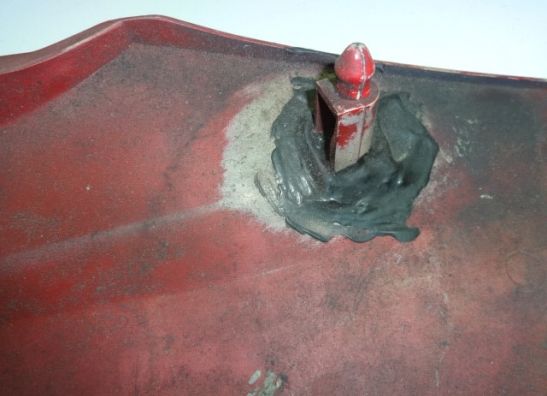 Seitenverkleidung links klein Kawasaki GPZ 1000