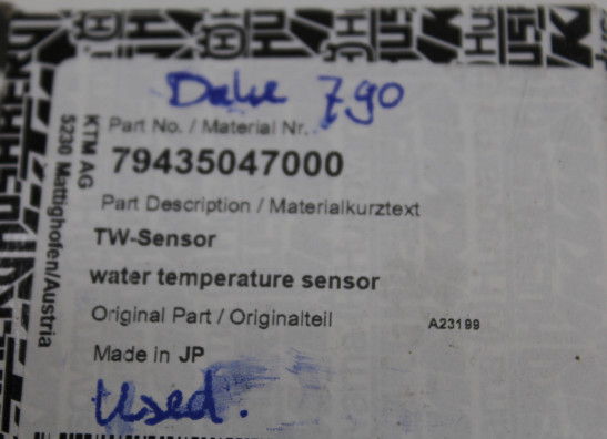 Sensor - overige elektronica KTM 790 Duke