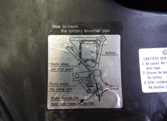 Rechter zijkuip klein Yamaha XJ 600 F