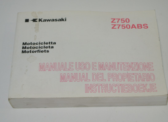 Fahrerhandbuch Kawasaki Z 750