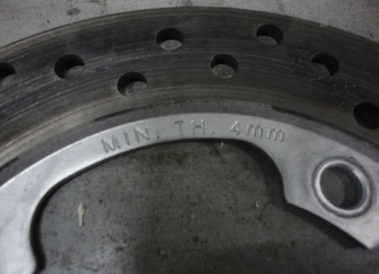 Achterremschijf Honda CBR Fireblade