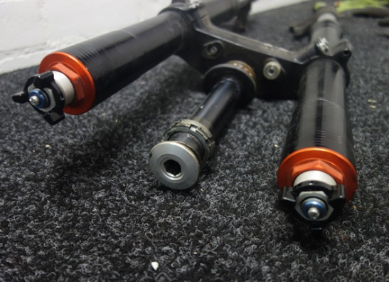 Voorpoten compleet Aprilia Falco