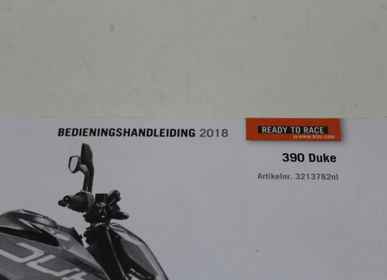 Instructieboekje KTM 390 Duke