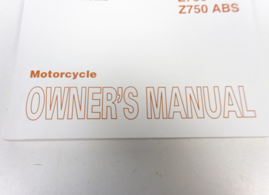 Manuel Kawasaki Z 750