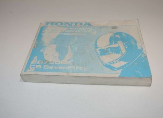 Manuel Honda CB 750 F
