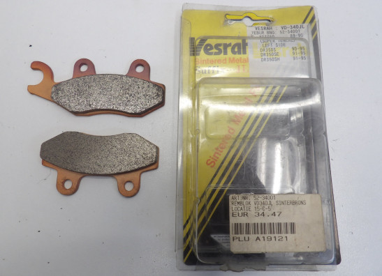 Remblokken voor Yamaha XTZ Tenere