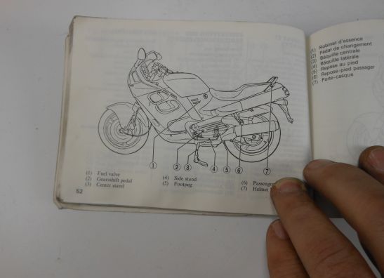 Fahrerhandbuch Honda CBR 1000 F