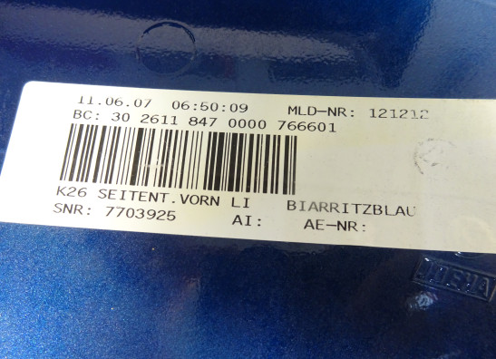 Seiten verkleidung links BMW R 1200 RT