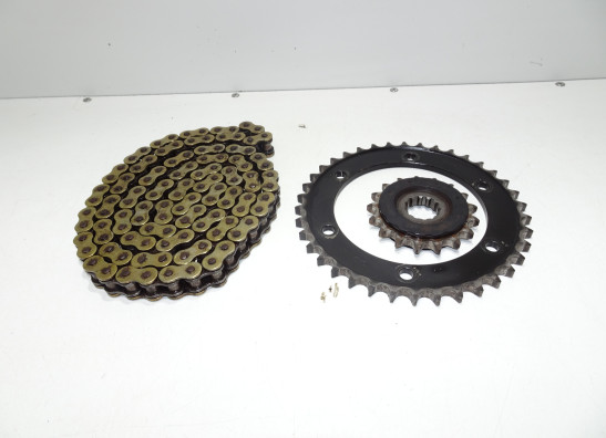 Chain and sprocket kit Yamaha XJR 1300