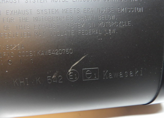 Auspuff Kawasaki Z 750