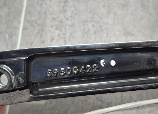 Rechter achterkant Harley Davidson FXBB Street Bob