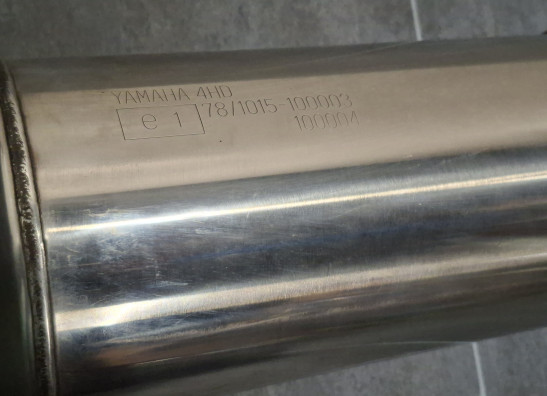 Uitlaat Yamaha YZF 750