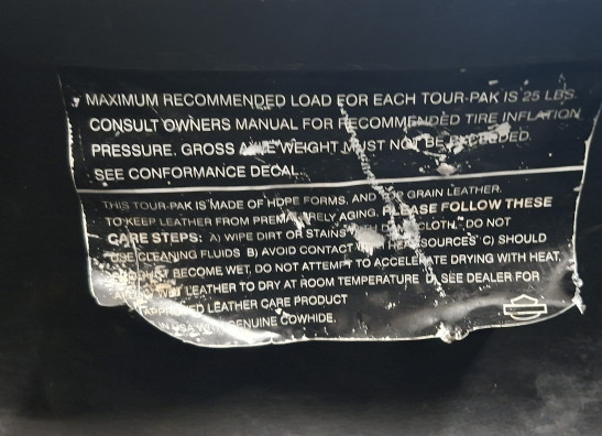 Top Box Harley Davidson FLHR Road King