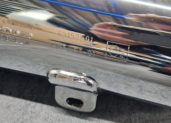 Uitlaat Harley Davidson VROD VRSC