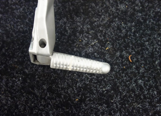 Duo voetsteun rechts Ducati Hypermotard 796