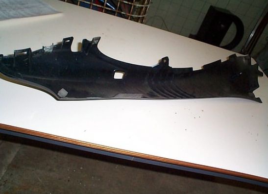 Linker achterkant Yamaha XJ 600 Diversion