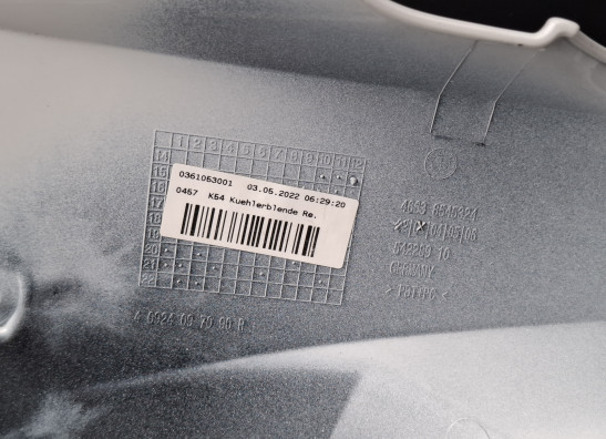 Rechter zijkuip klein BMW R 1250 RS