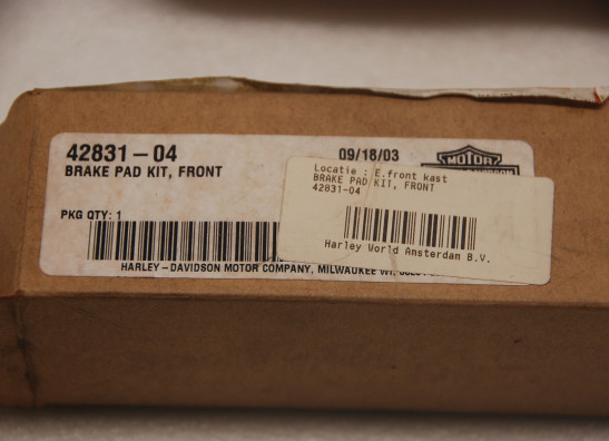Braking pads front Harley Davidson Sportster