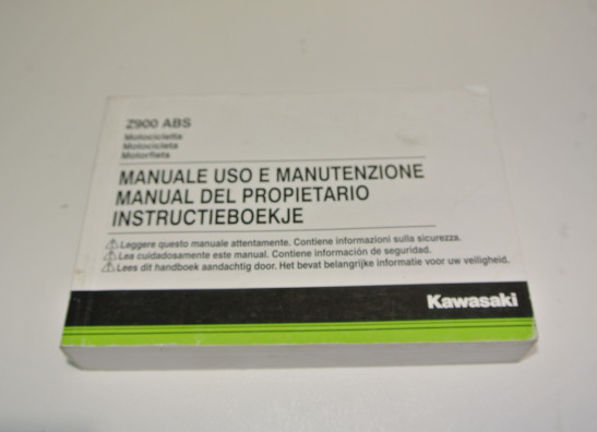 Fahrerhandbuch Kawasaki Z 900