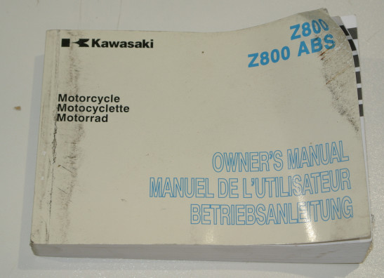 Instructieboekje Kawasaki Z 800