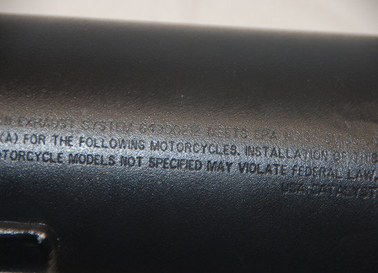 Uitlaat Harley Davidson Sportster