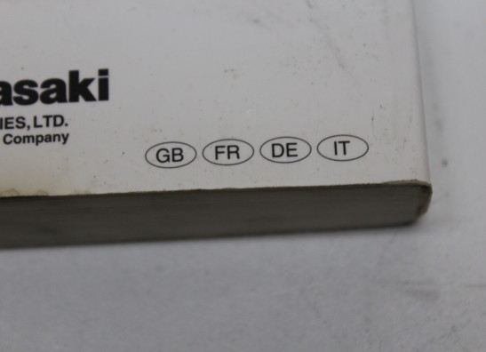 Instructieboekje Kawasaki ZX 6 R