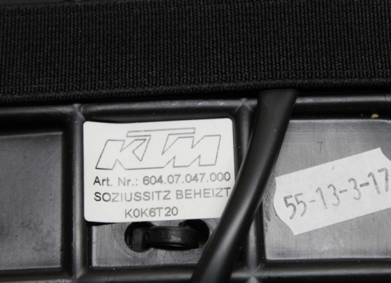 Buddy zadel KTM 1290  Super Adventure