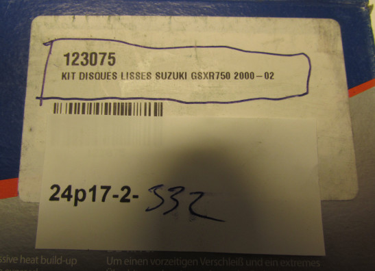 Koppeling Suzuki GSX R 750