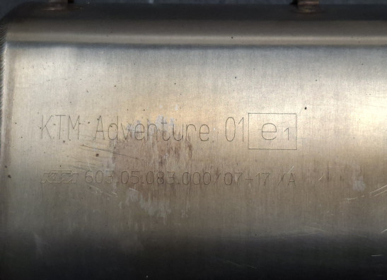 Uitlaat KTM 1190 Adventure