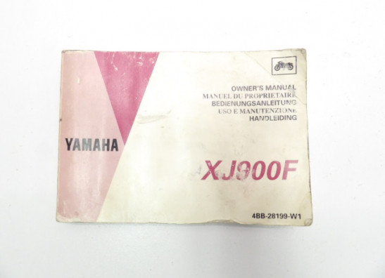Fahrerhandbuch Yamaha XJ 900 F