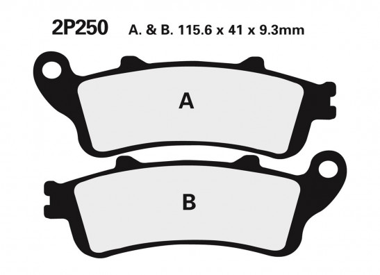 Bremsbeläge Honda ST 1300 Pan European