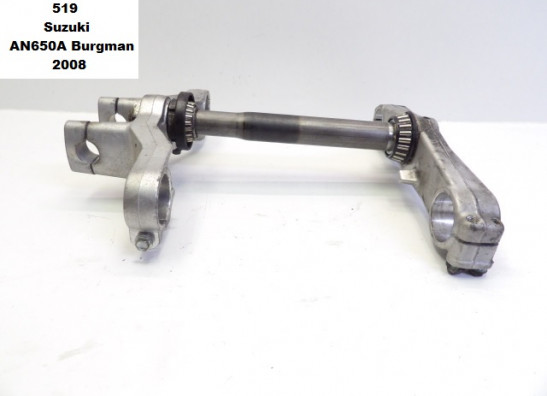 Steering stem + top bridge Suzuki Burgman 650