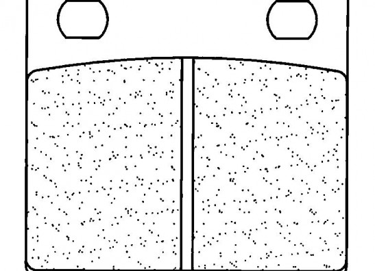 Braking pads rear BMW K 1200 RS