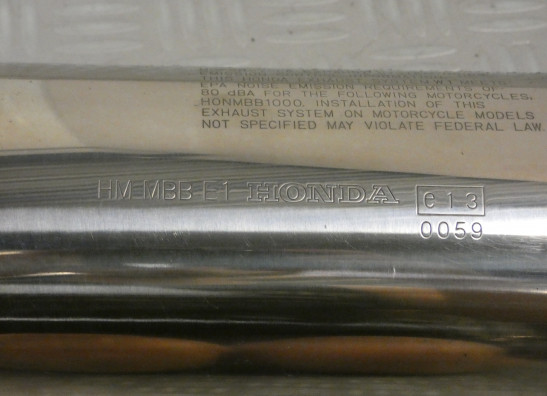 Uitlaat Honda VTR 1000 F